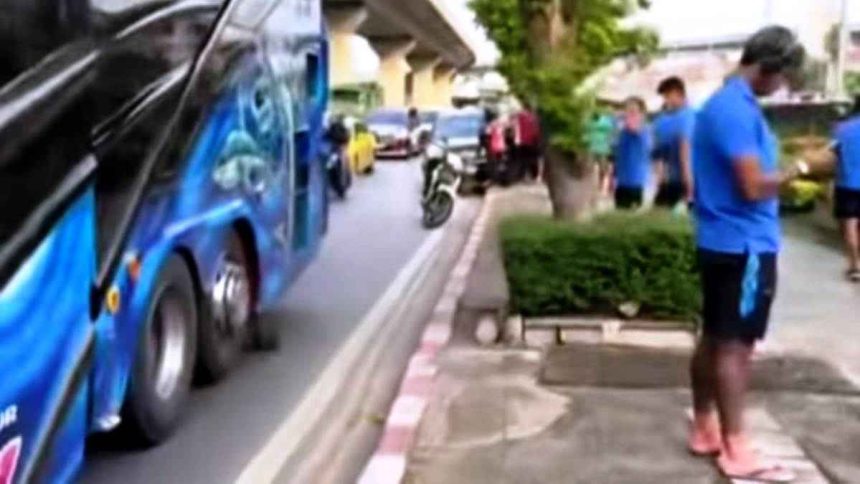 Bus Persib Bandung kecelakaan di thailand