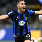 Gelandang Inter Milan Kristjan Asllani