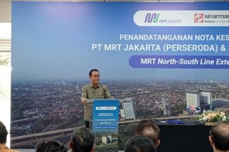 MRT Bekasi–Jakarta Barat Mulai Dibangun 2026