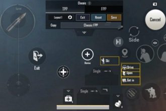 Setting Custom Layout 4 Jari PUBG Mobile