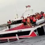 Fast Boat Dolphin II Tenggelam di Sanur